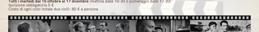 Cinema Italiano del novecento
